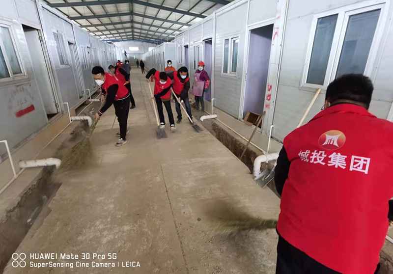 “平凡人給我最多感動”陽信縣城投集團(tuán)志愿者抗疫在行動