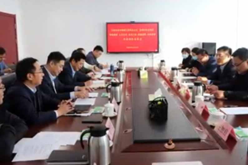 一行到陽信縣城市建設投資集團交流學習