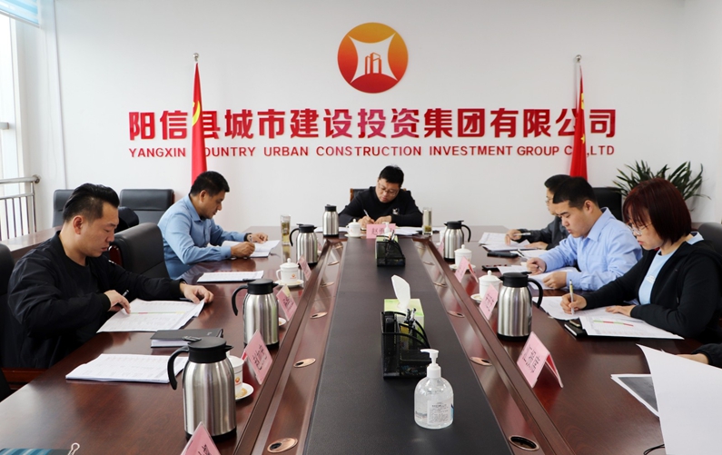 陽信縣城投集團(tuán)：組織召開2023年第一季度子公司經(jīng)營分析會